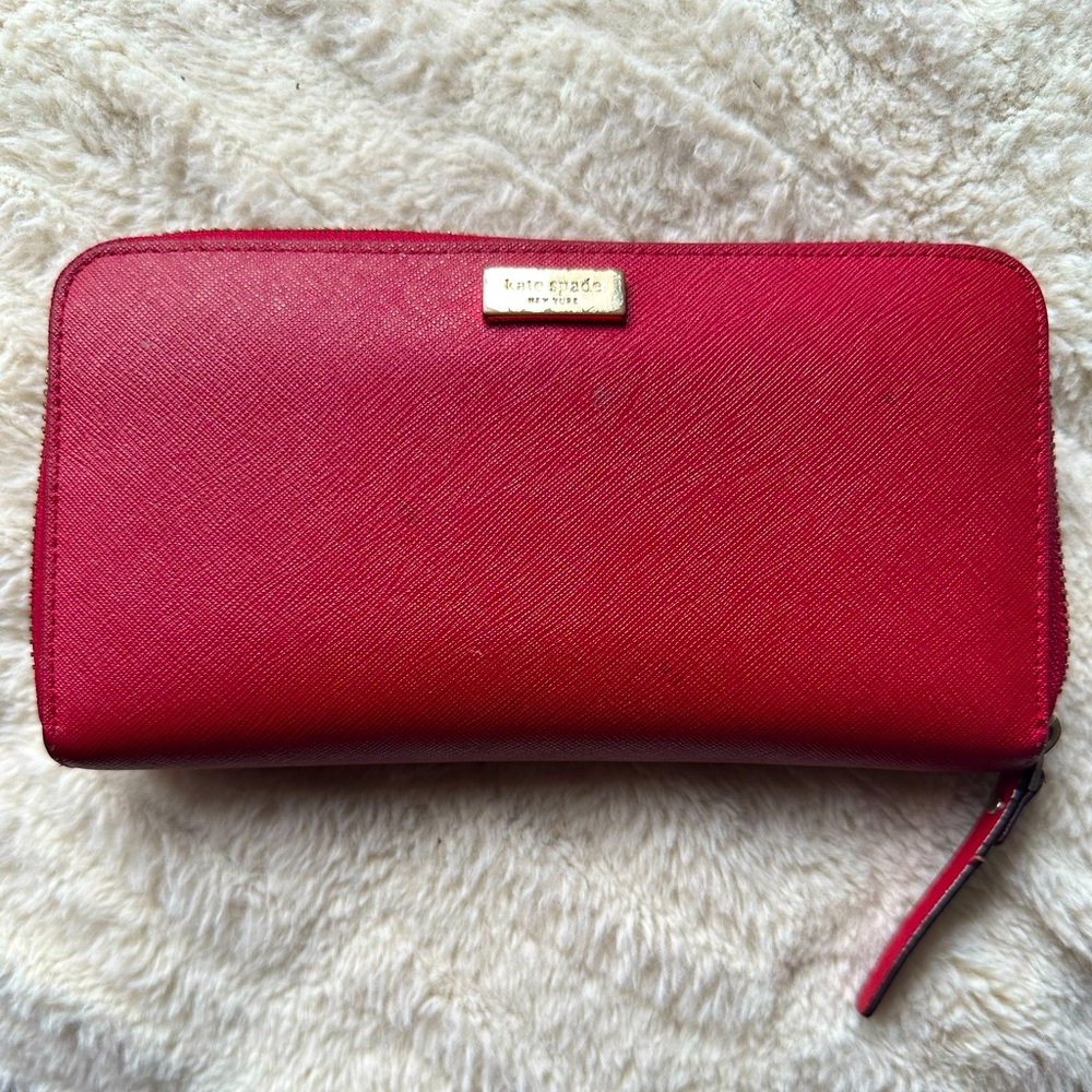 Kate Spade Wallet  - Large in Red